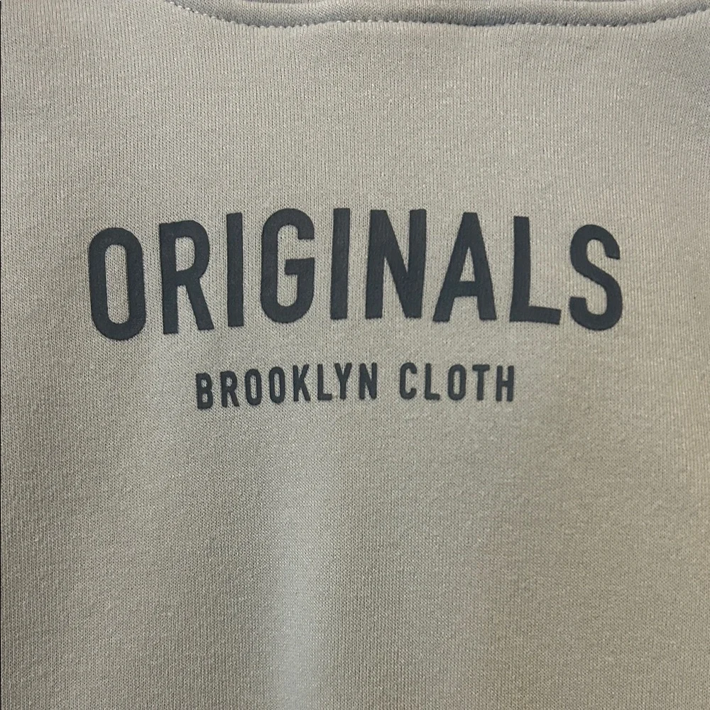 Brooklyn Cloth Men's Originals khaki Hoodie. Large - Picture 2 of 8